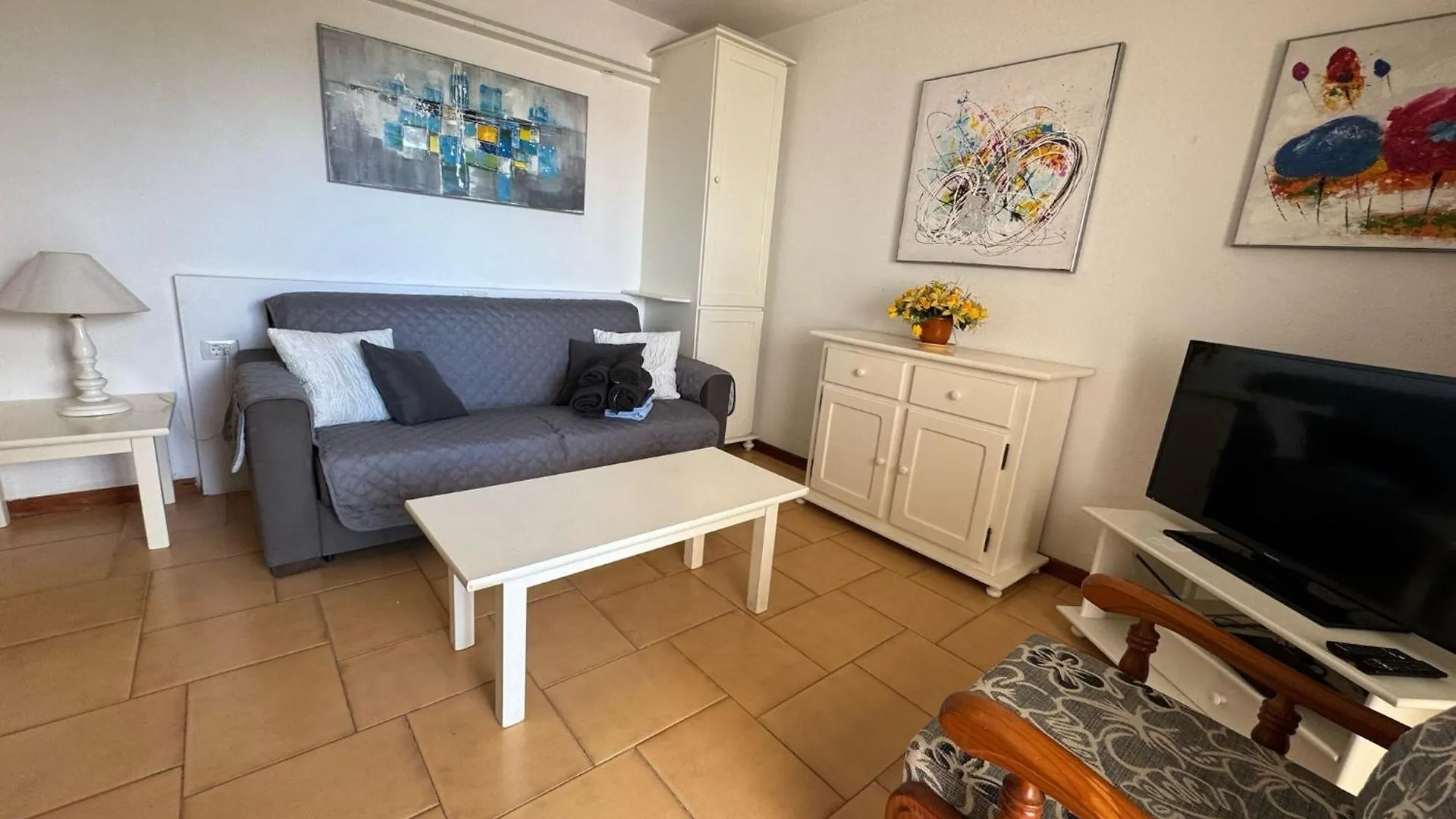 Amazing Apartment Atlantic View With Private Garden Oceanfront Arona  Spanje
