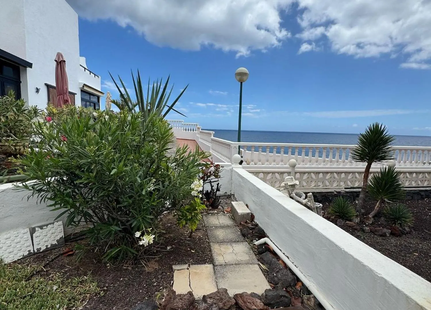 Amazing Apartment Atlantic View With Private Garden Oceanfront Arona